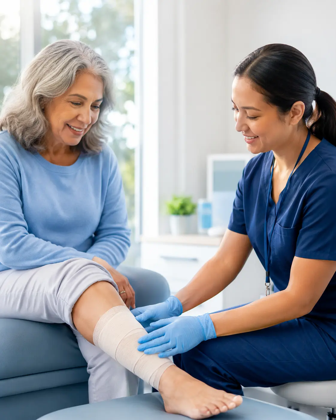 Clinical Trial Network research support for venous leg ulcer study